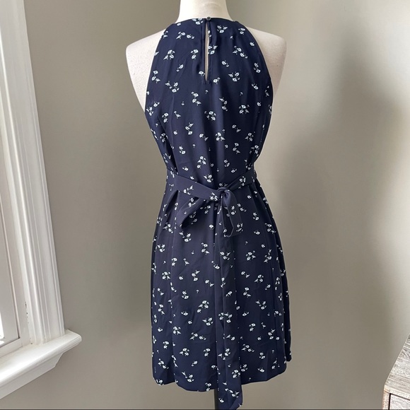 Ann Taylor High Neck Floral Dress - Picture 3 of 5